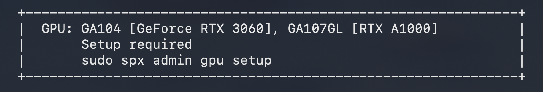 GPU not yet enabled